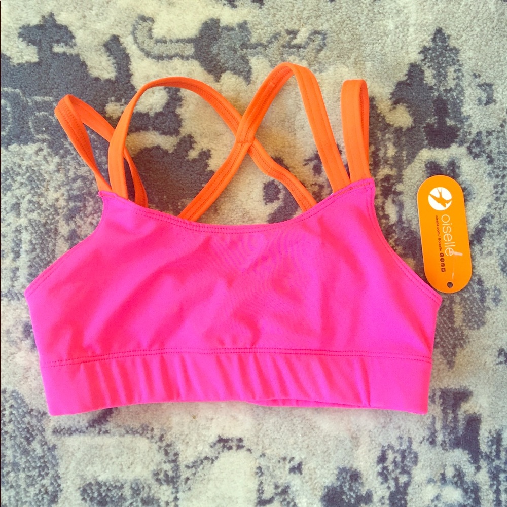Oiselle Strappy Bra (Size S)